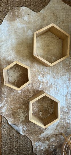 Hexagon Shelves