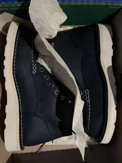 Danner boots bull run moc toe 6” black size 7.5 mens