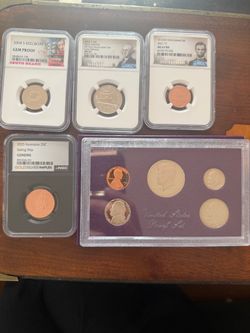 US coins - graded coin lot