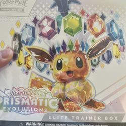 Prismatic Evolutions Elite Trainer Box