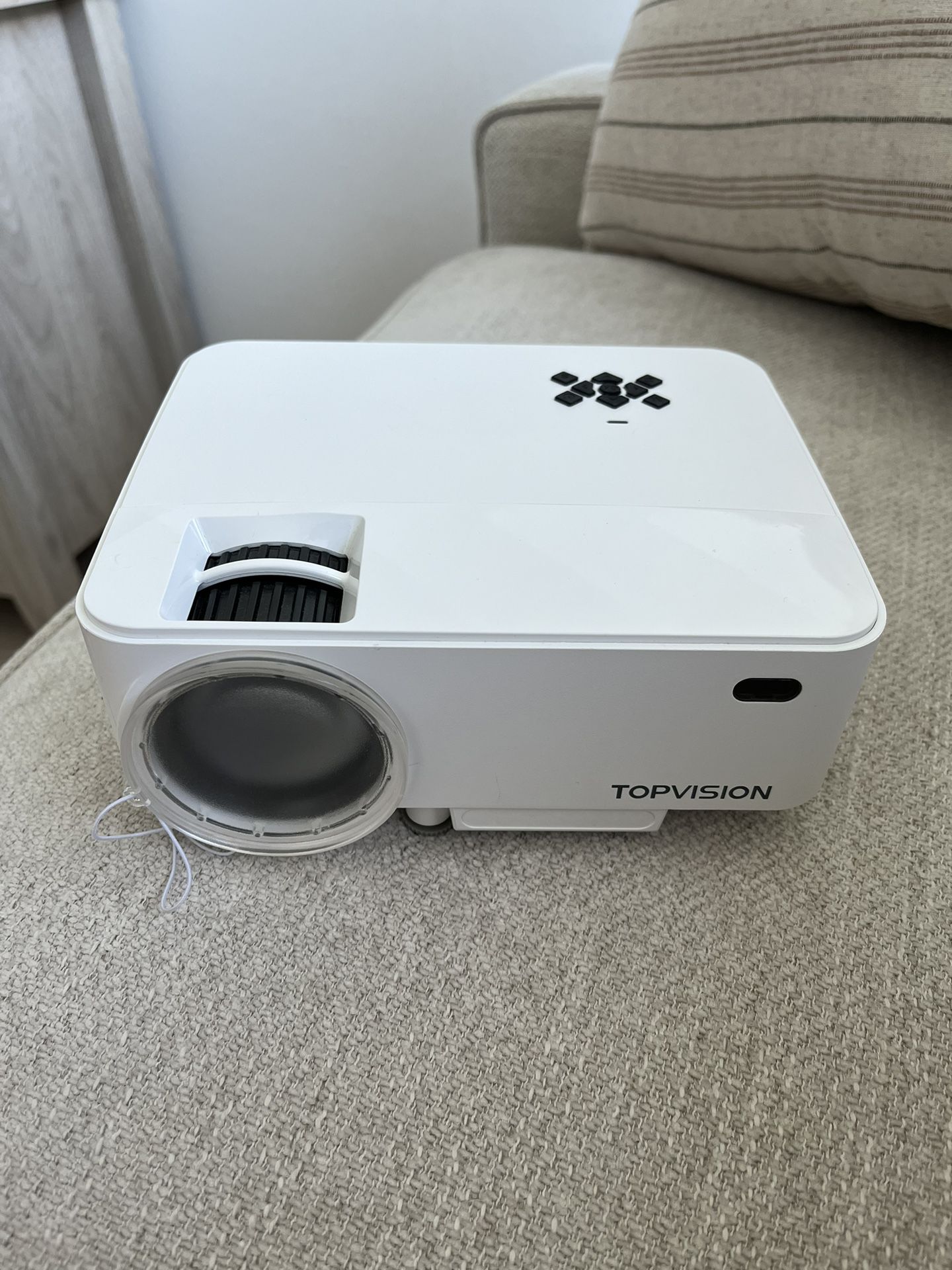 Topvision Mini Projector with Firestick
