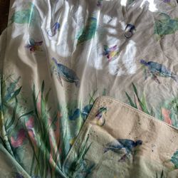 Shower Curtain And Bath Mat