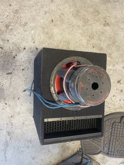 12” Subwoofer And Box