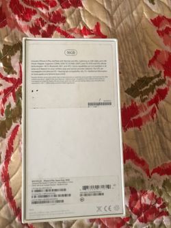 Empty box for iPhone 6 Plus