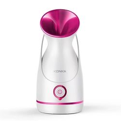 Amconsure Facial Steamer - Nano Ionic Face Steamer Warm Mist Steamer for Face Home Sauna SPA, Face Humidifier Steamer for Facial Deep Cleaning Unclogs
