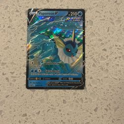 Pokemon TCG Vaporeon V SWSH150 Prize Pack