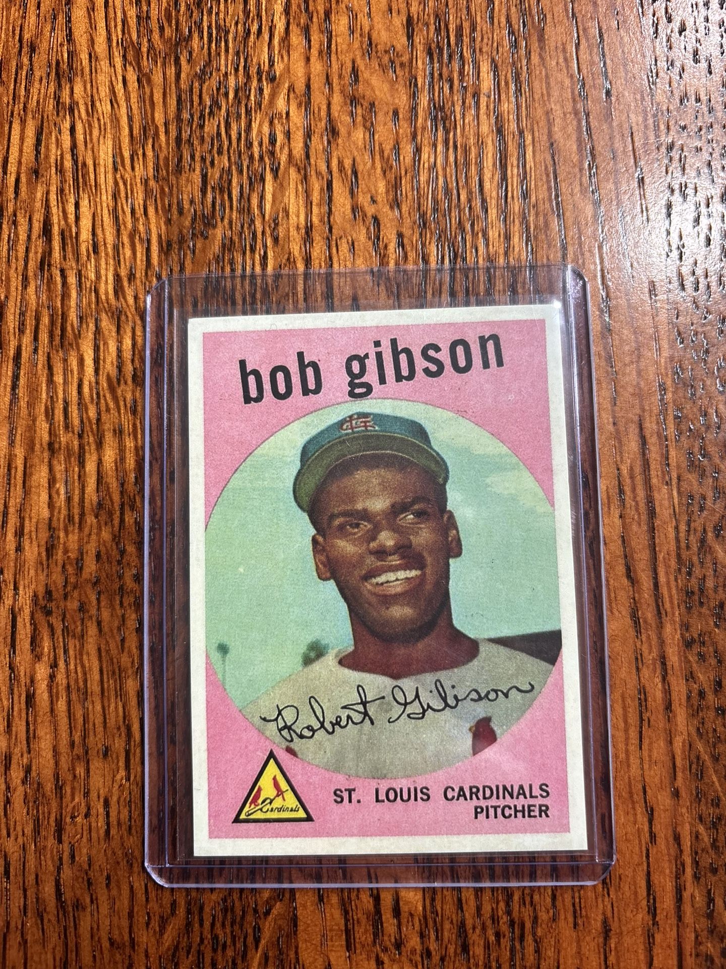 1959 Bob Gibson Rookie Card 514
