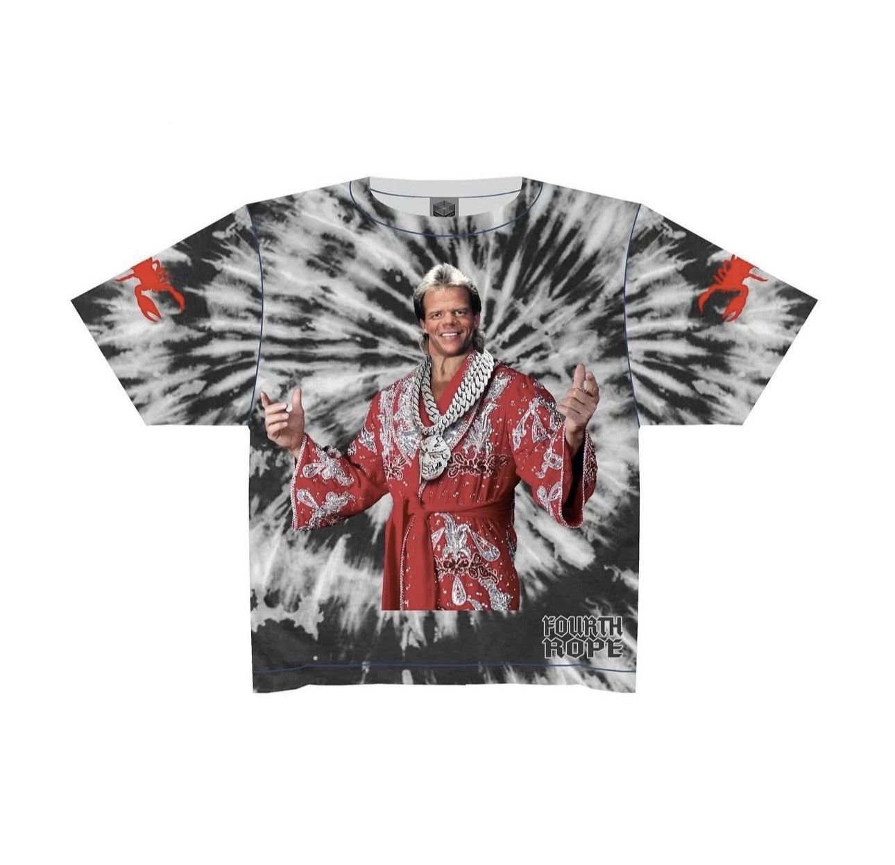 Westside Gunn 4th Rope Lex Luger Gray Tie Die Medium