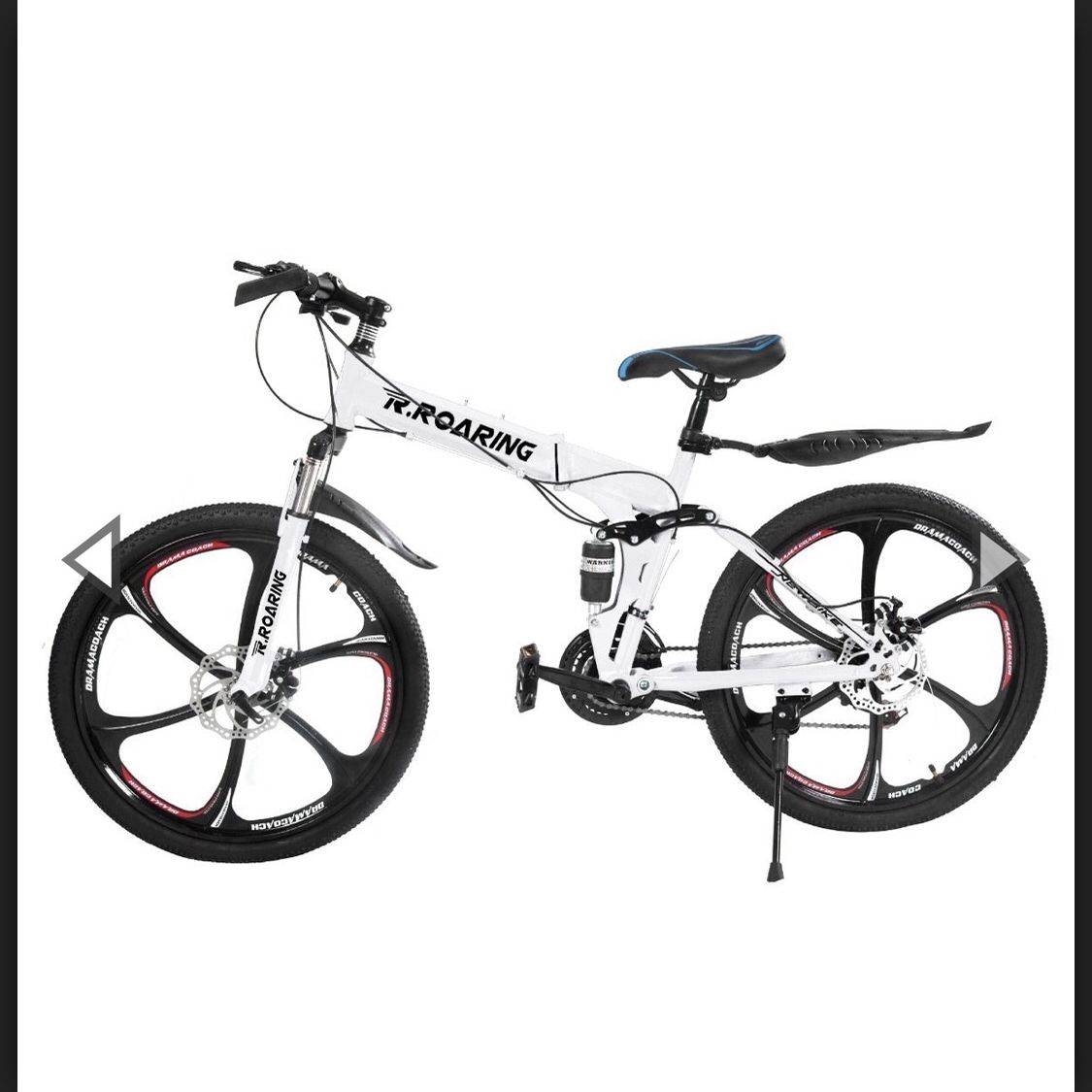 R.Roaring Folding Bike (Dark Green) Pre-Built Read Description