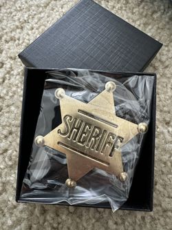 Sheriff Badge