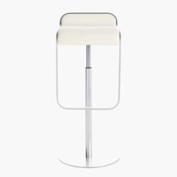 Ken Piston Stool White