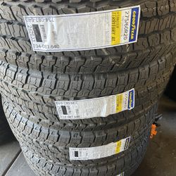 275/60/20 Goodyear AT Free Mount And Balance
