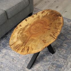 Ambrosia Maple Live Edge Coffee Table