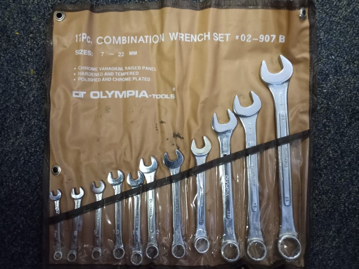 Metric Wrench Set 8 Mm To 22 Mm