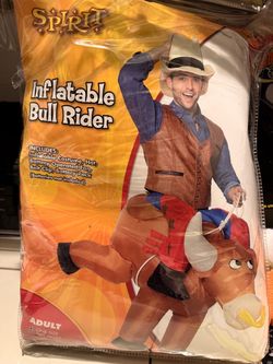 Spirit Inflatable Bull Rider Halloween Costume Adult