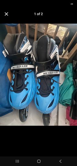 Metroller Inline Skates Blue and Black