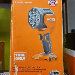 Ridgid 18v led light