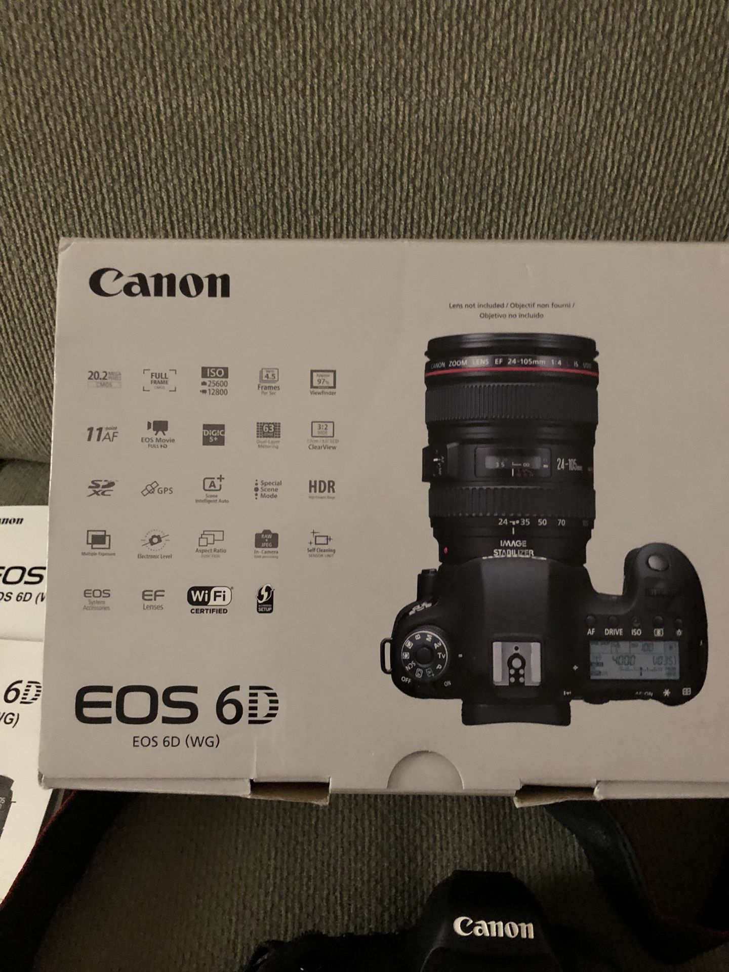 Canon EOS 6D (Like New) purchased w Warranty from BestBuy