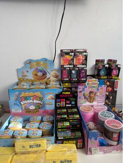 Needoh, Butter Squish Toys, Butter Slime & Dumplings. Sensory Toys REPLICAS (NOT OG)