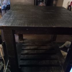 Solid Wood Black End Tables