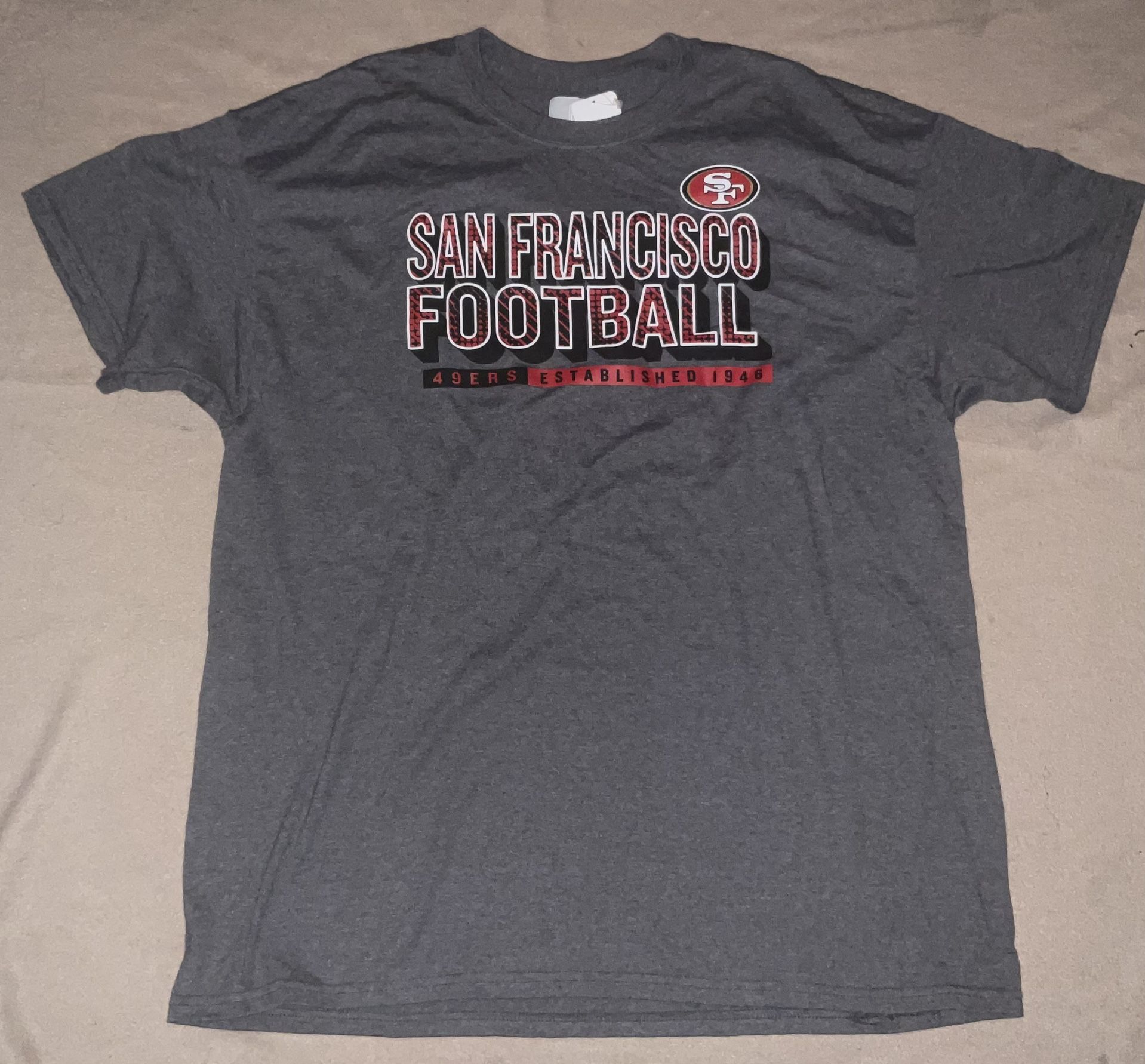 San Francisco 49ers NFL Team Apparel Men's T-Shirt size XL New with Tags