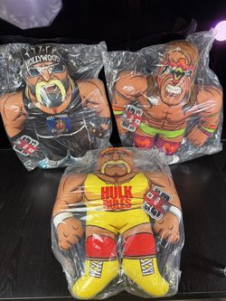 Wwe Action Figures Elite Ultimates Big Shots Pillows