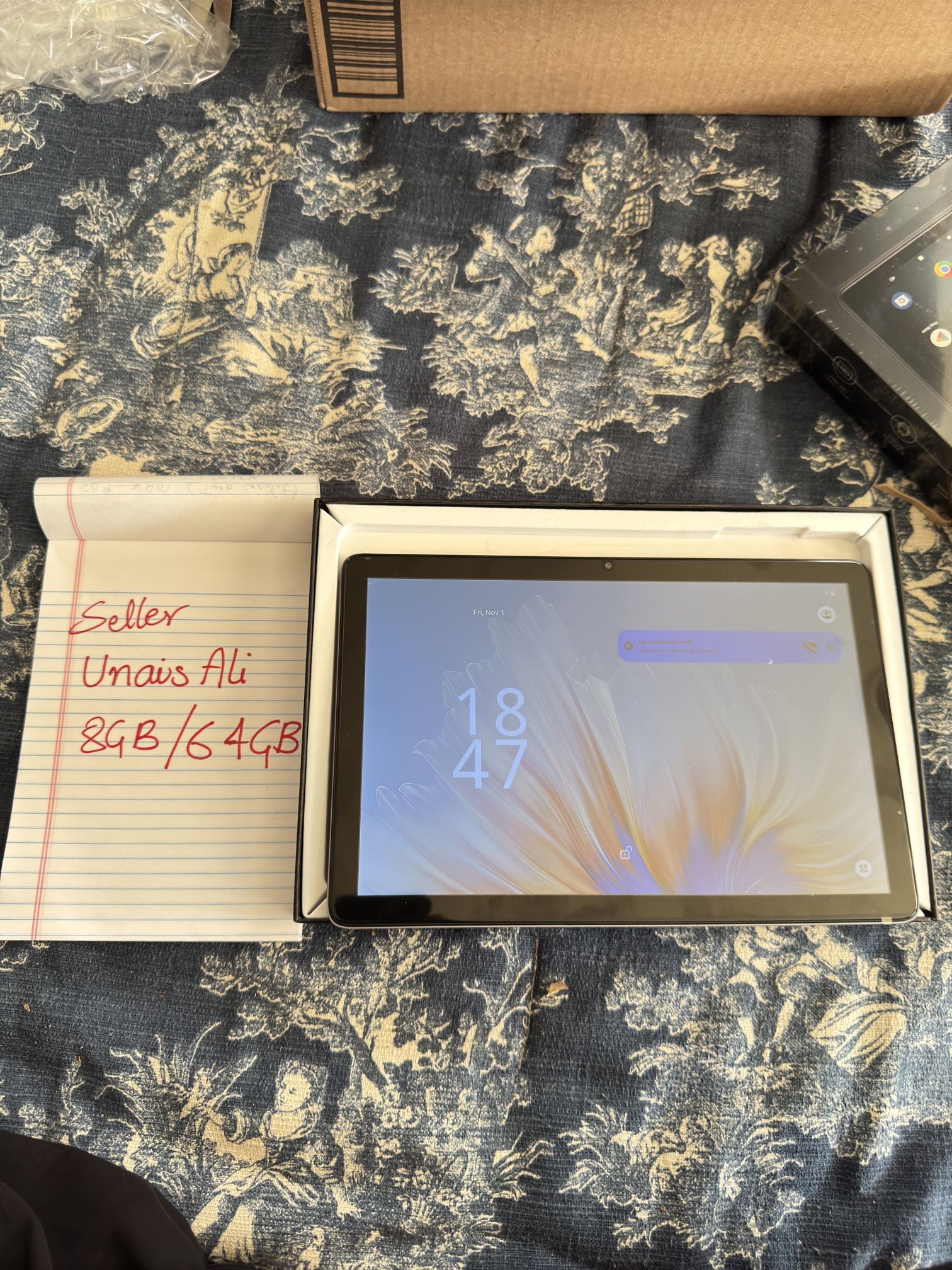 Brand new Tablet with Octa-core,8(4+4) GB RAM+64GB ROM,1 TB TF Card Expandable