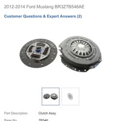 Ford Clutch Assembly 2012-2014 Ford Mustang