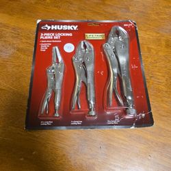 3 Piece Locking Pliers Set