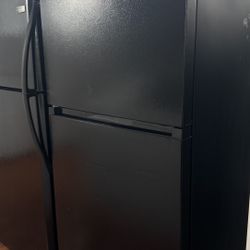 Black Refrigerator Warranty Included 