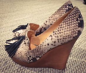 Madison Harding wedges. Size 8,5