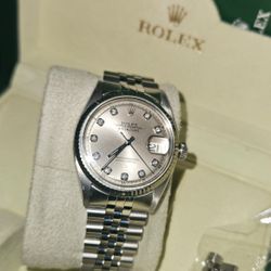 36 mm Rolex datejust  like new