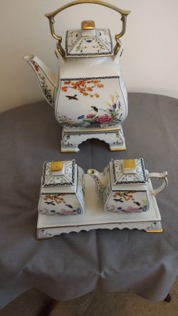 Franklin Mint Oriental Tea Set
