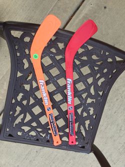 Kids novelty hockey sticks
