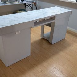 Custom Home Nail Salon Manicure Station Table