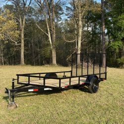 New 6X12 Utility Trailer 