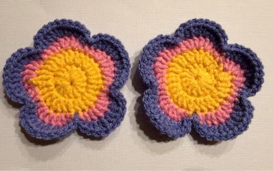 Handmade Flower Coasters