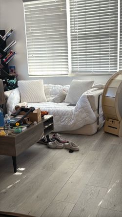 Cloud boneless convertible floor sofa bed