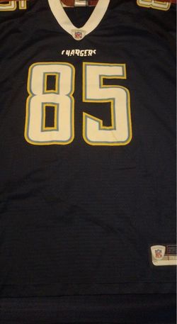 Reebok San Diego Chargers #85 Gates Jersey size 2XL