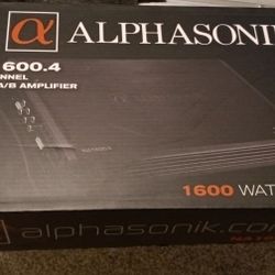 Alphasonic 1600 Watt Amplifier