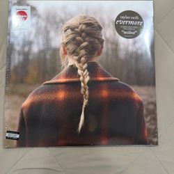 Taylor Swift Evermore Red Vinyl Brand New 