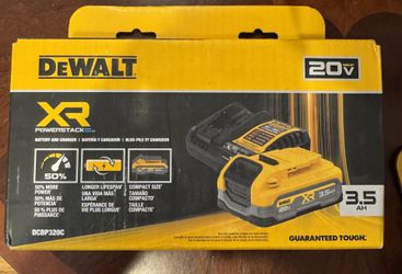 20V MAX XR POWERSTACK Lithium Battery Starter Kit with 3.5Ah Battery Kit