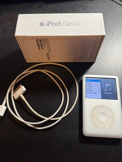 160gb IPod Classic (7th generation) with JBL On Stage 200 id Speaker