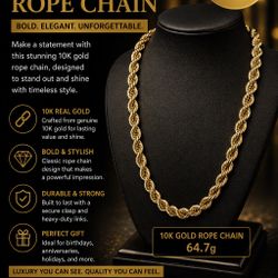 10k Gold Necklace 