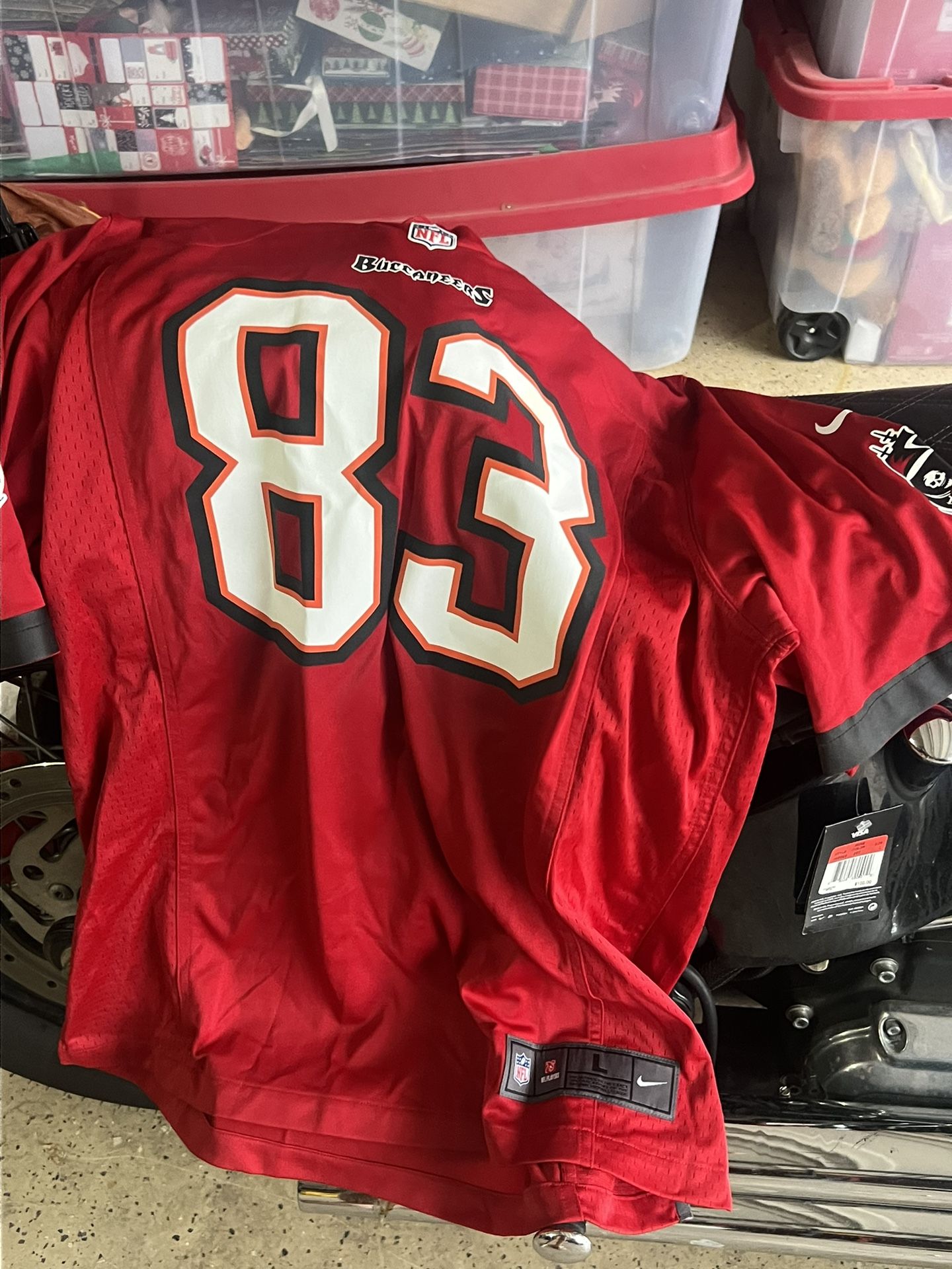 Brand New With Tags Buccaneers Jersey