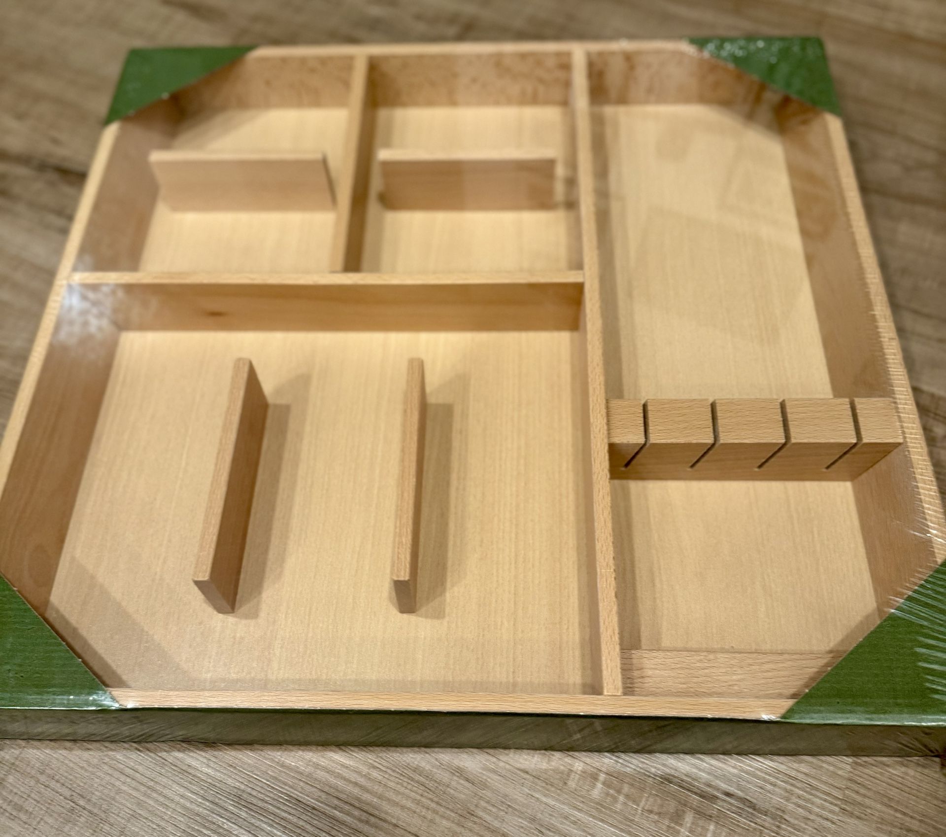 IKEA Rationell Wood Kitchen Drawer Divider Organizer Cutlery Tray 24”