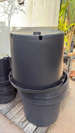 20 gallon pots are new 15 each
