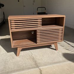 Media Console 37.5” Wide - Walnut Color