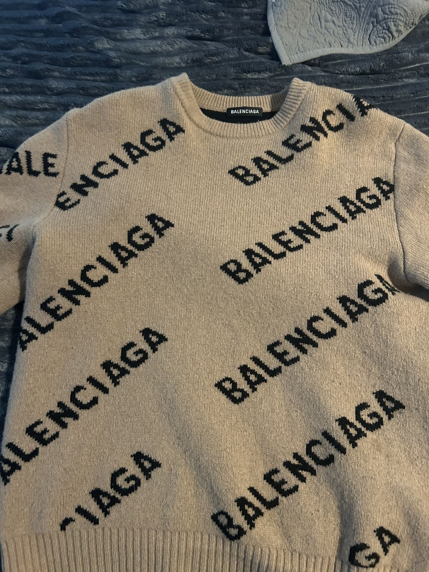 Balenciaga Crew Neck size small fits medium As Well 
