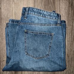 Blue fashion nova women jeans size 11 - Read Description